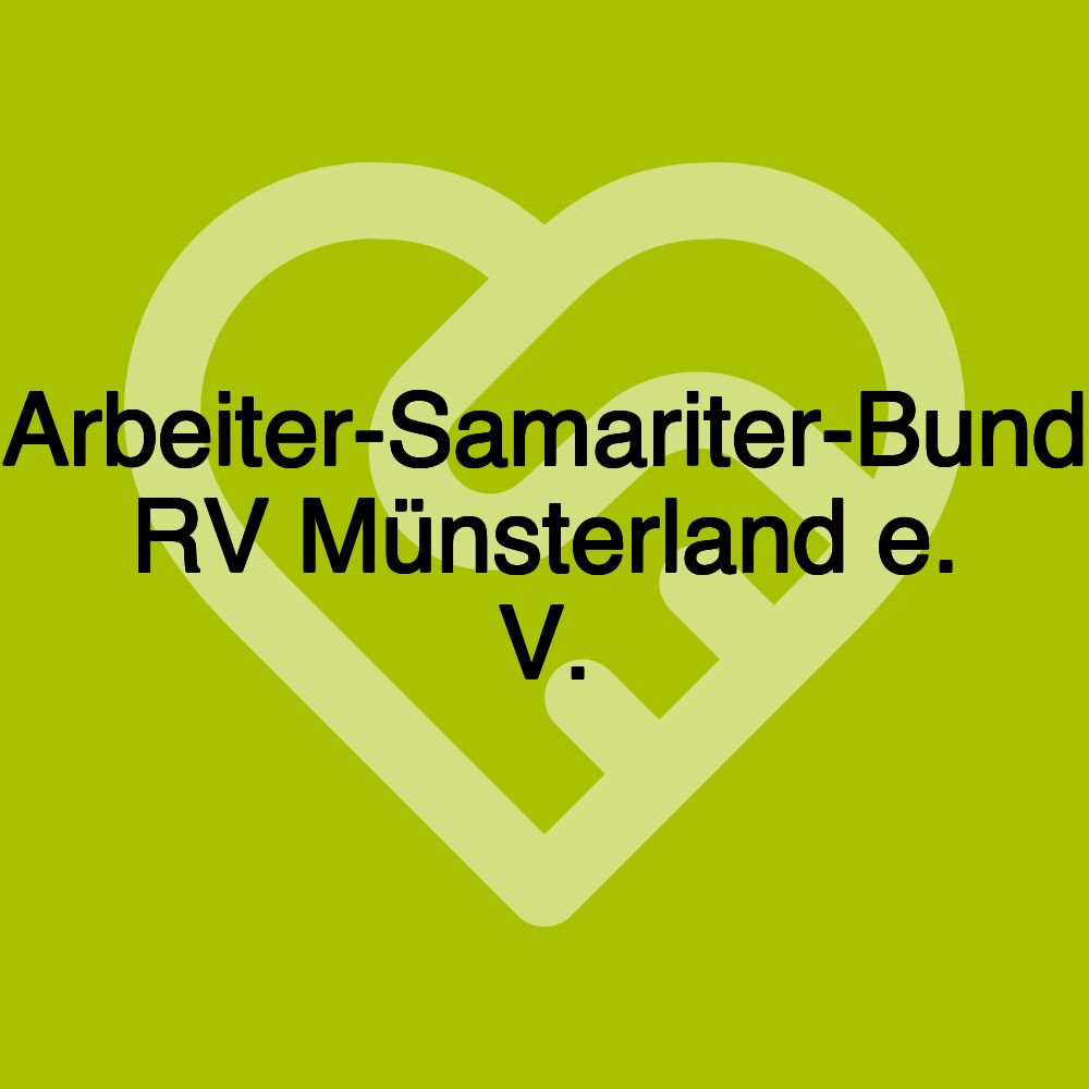 Arbeiter-Samariter-Bund RV Münsterland e. V.