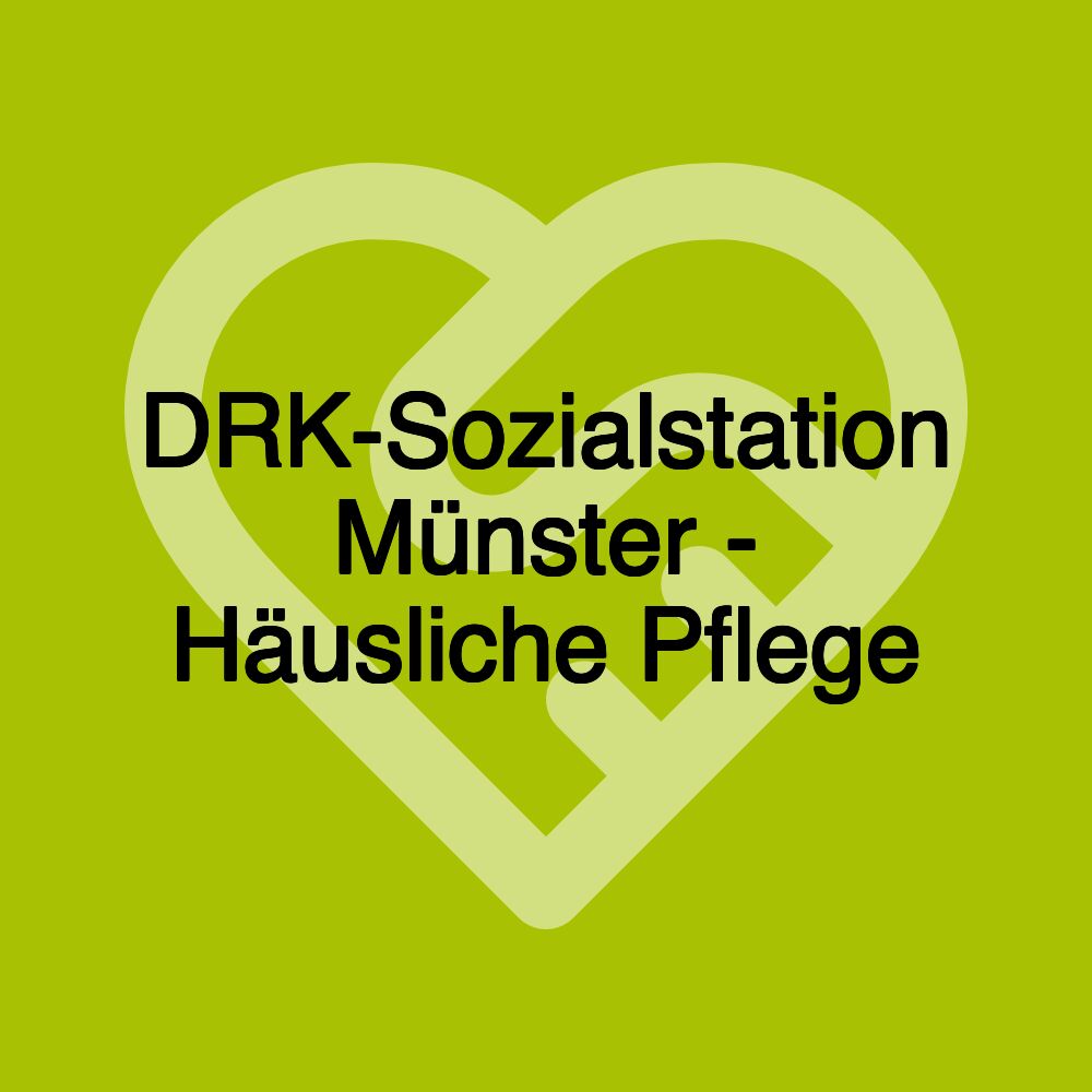 DRK-Sozialstation Münster - Häusliche Pflege