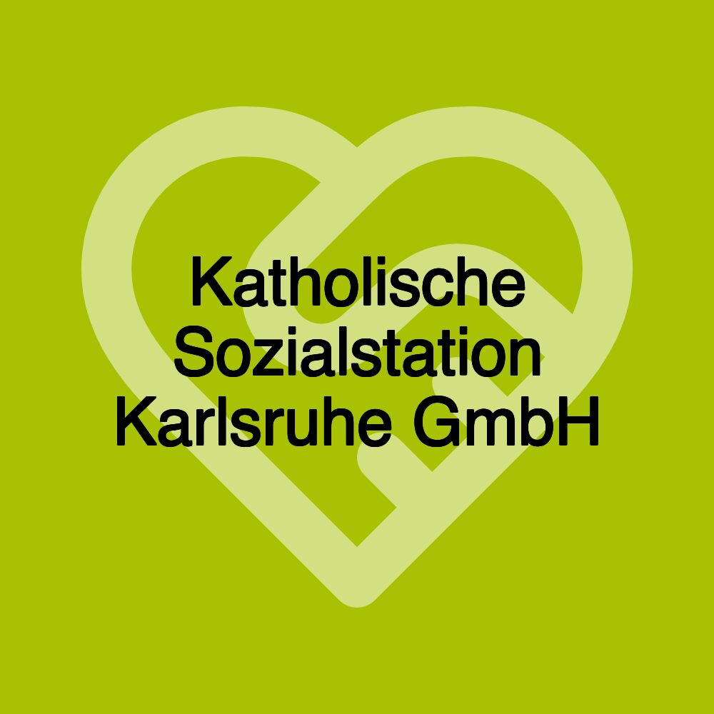 Katholische Sozialstation Karlsruhe GmbH