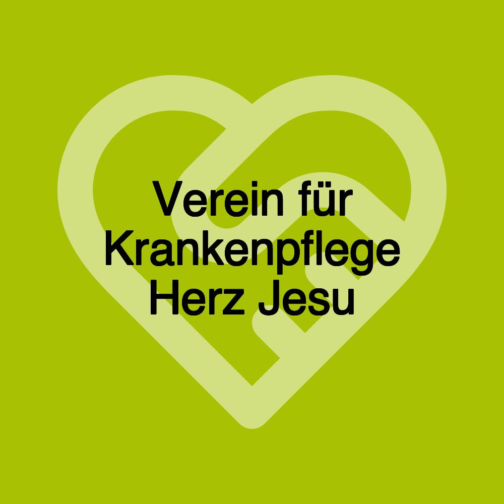 Verein für Krankenpflege Herz Jesu