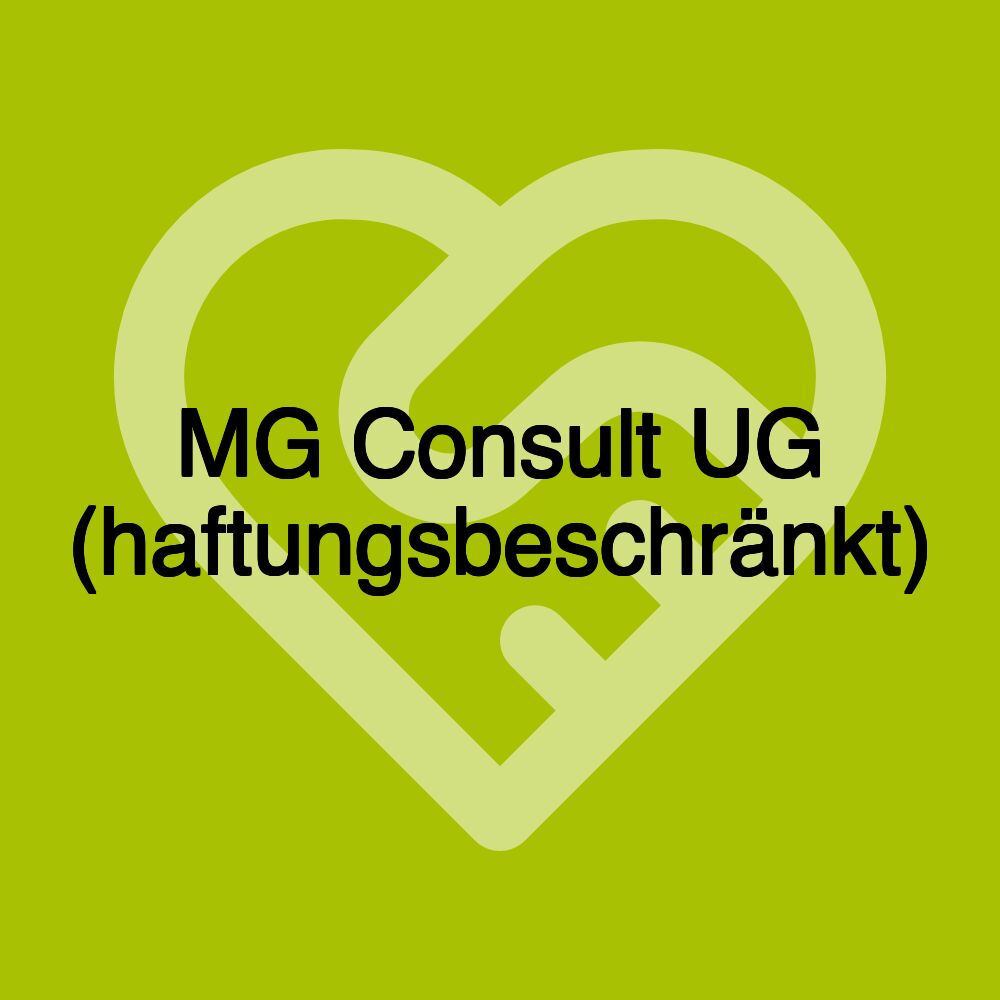 MG Consult UG (haftungsbeschränkt)