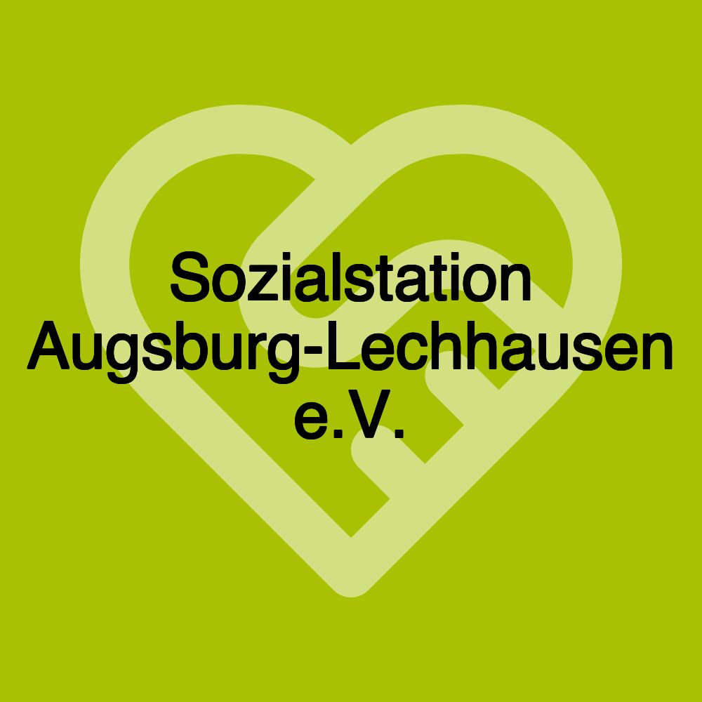 Sozialstation Augsburg-Lechhausen e.V.