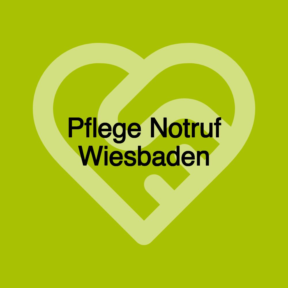 Pflege Notruf Wiesbaden