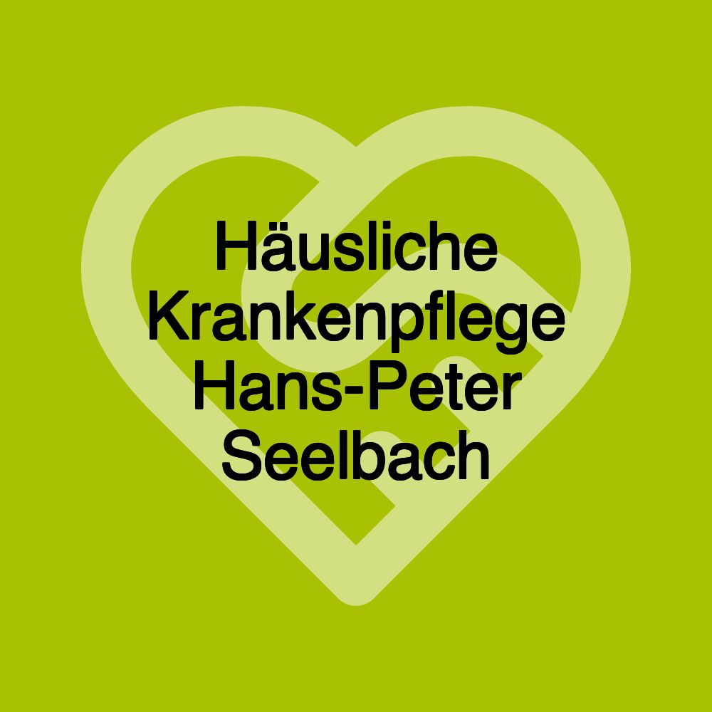 Häusliche Krankenpflege Hans-Peter Seelbach