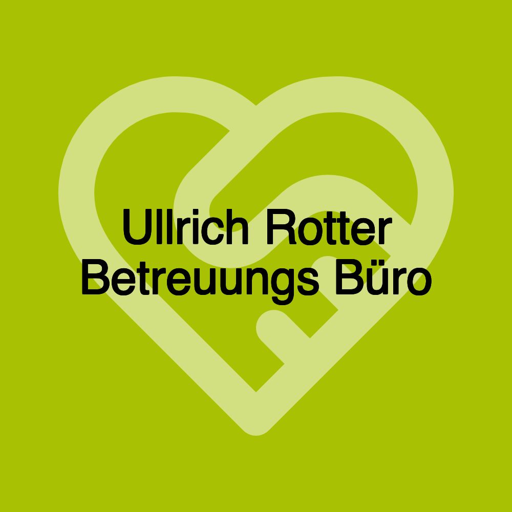 Ullrich Rotter Betreuungs Büro