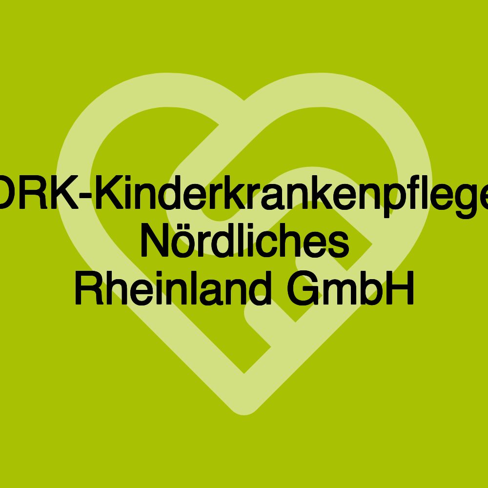 DRK-Kinderkrankenpflege Nördliches Rheinland GmbH