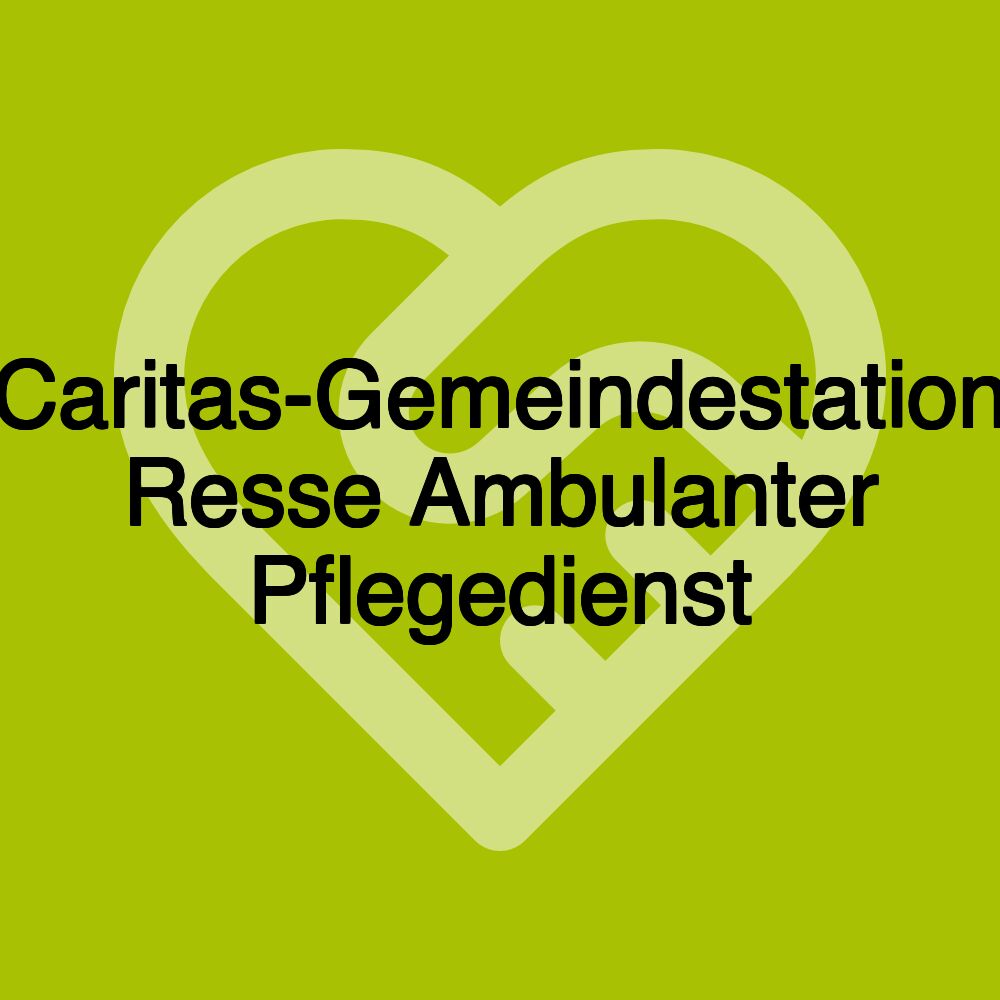 Caritas-Gemeindestation Resse Ambulanter Pflegedienst