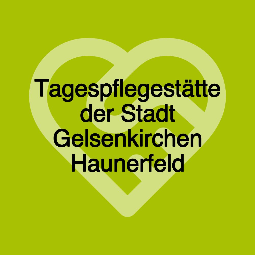 Tagespflegestätte der Stadt Gelsenkirchen Haunerfeld