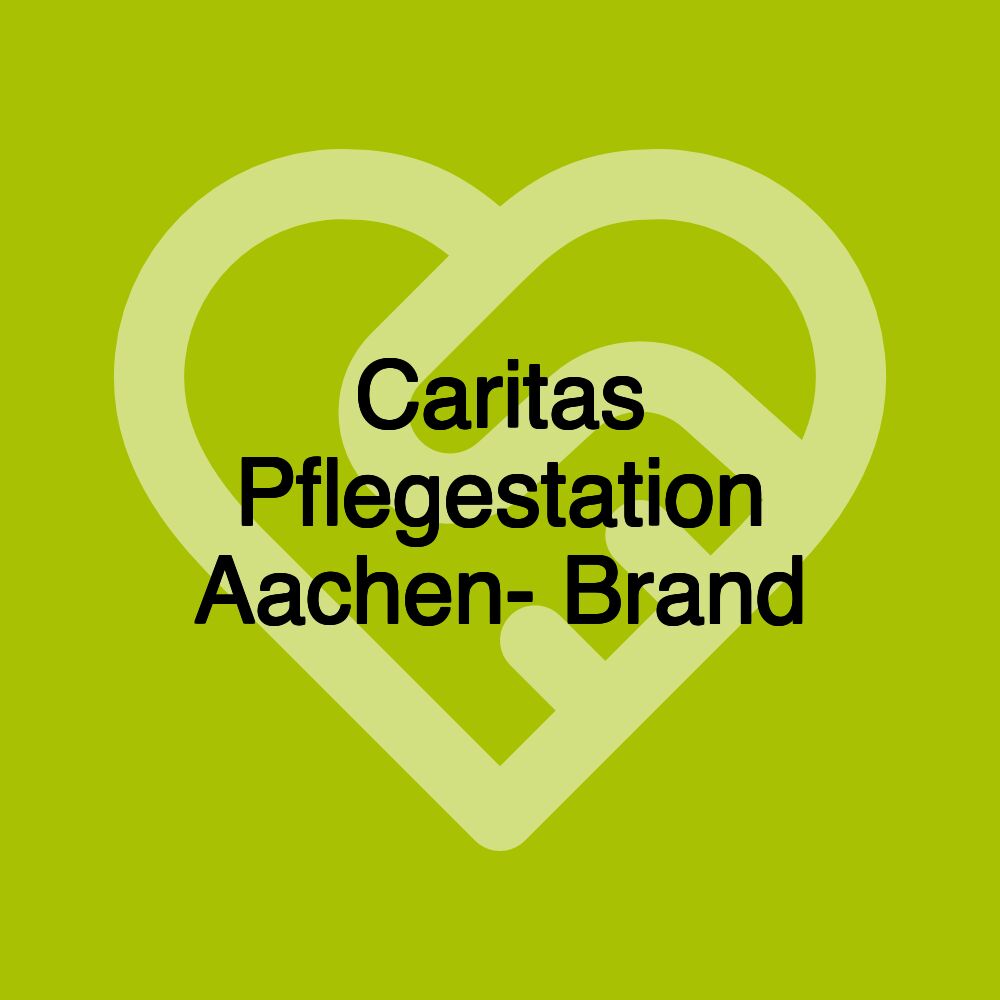 Caritas Pflegestation Aachen- Brand