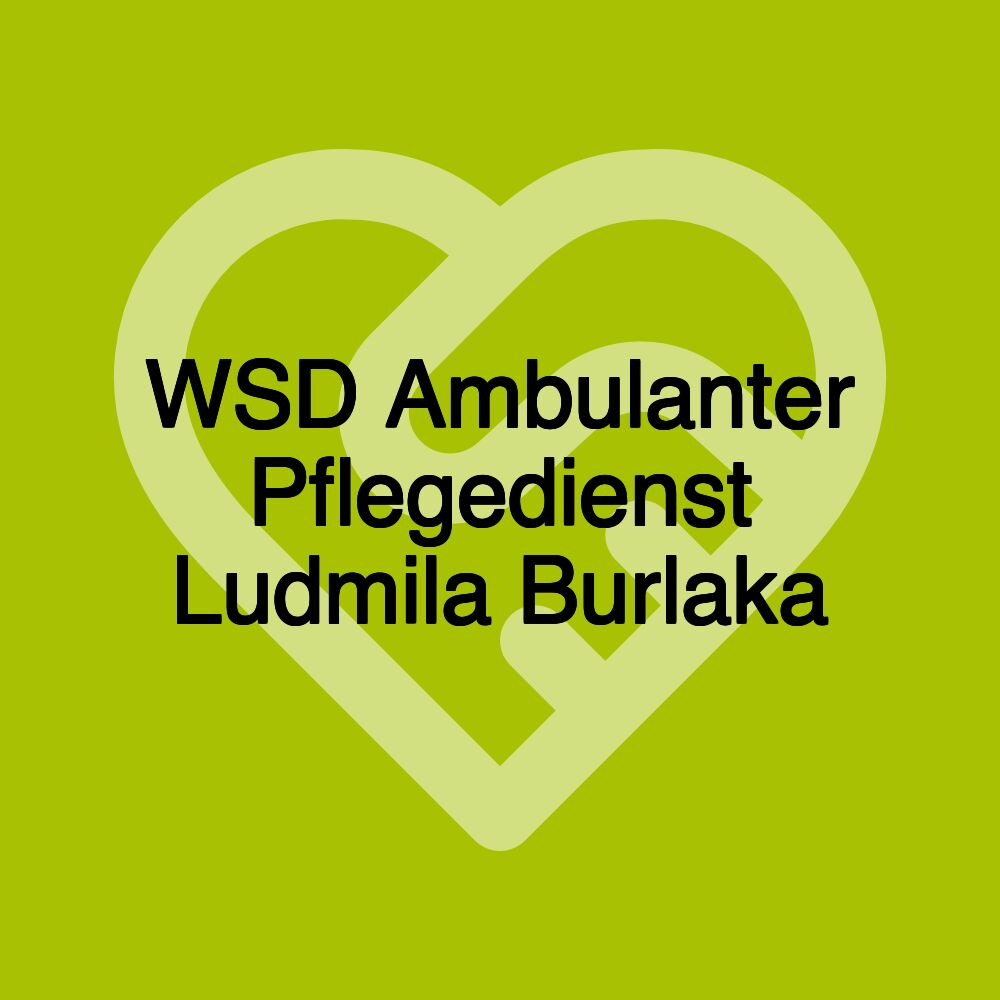 WSD Ambulanter Pflegedienst Ludmila Burlaka