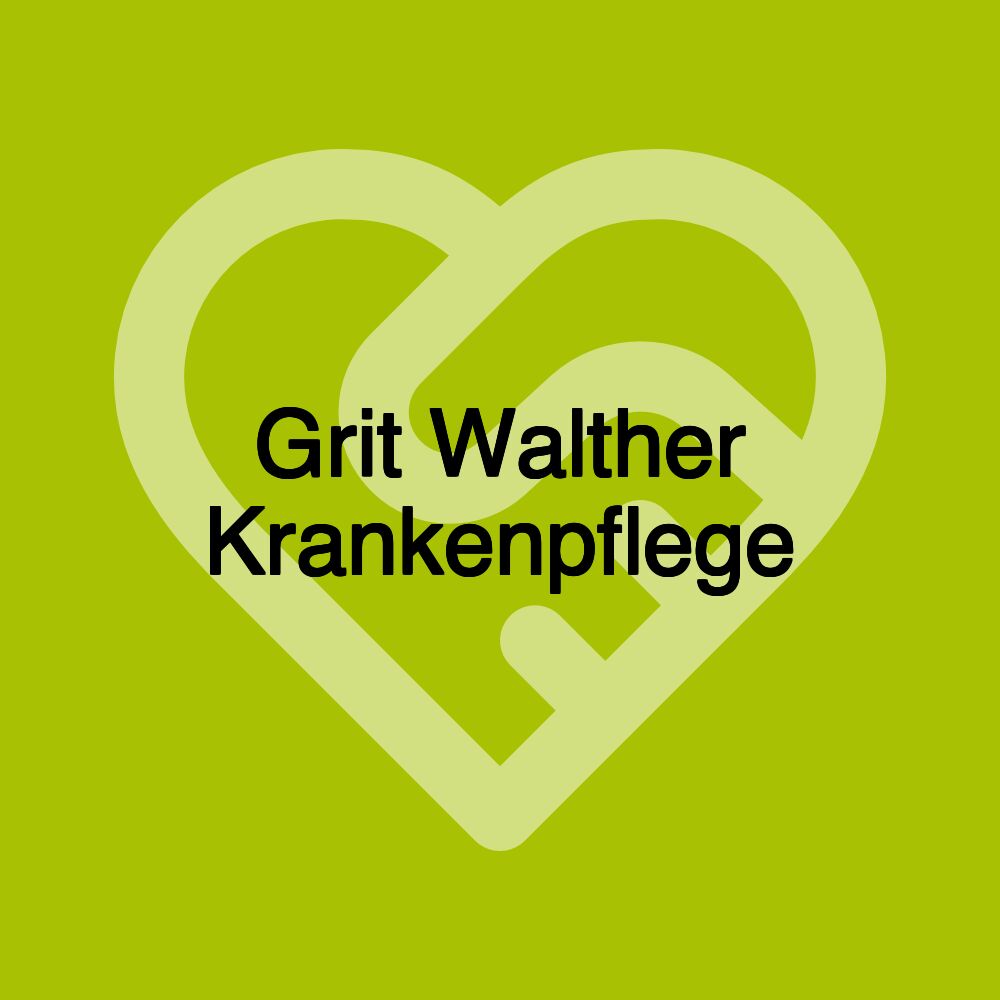 Grit Walther Krankenpflege