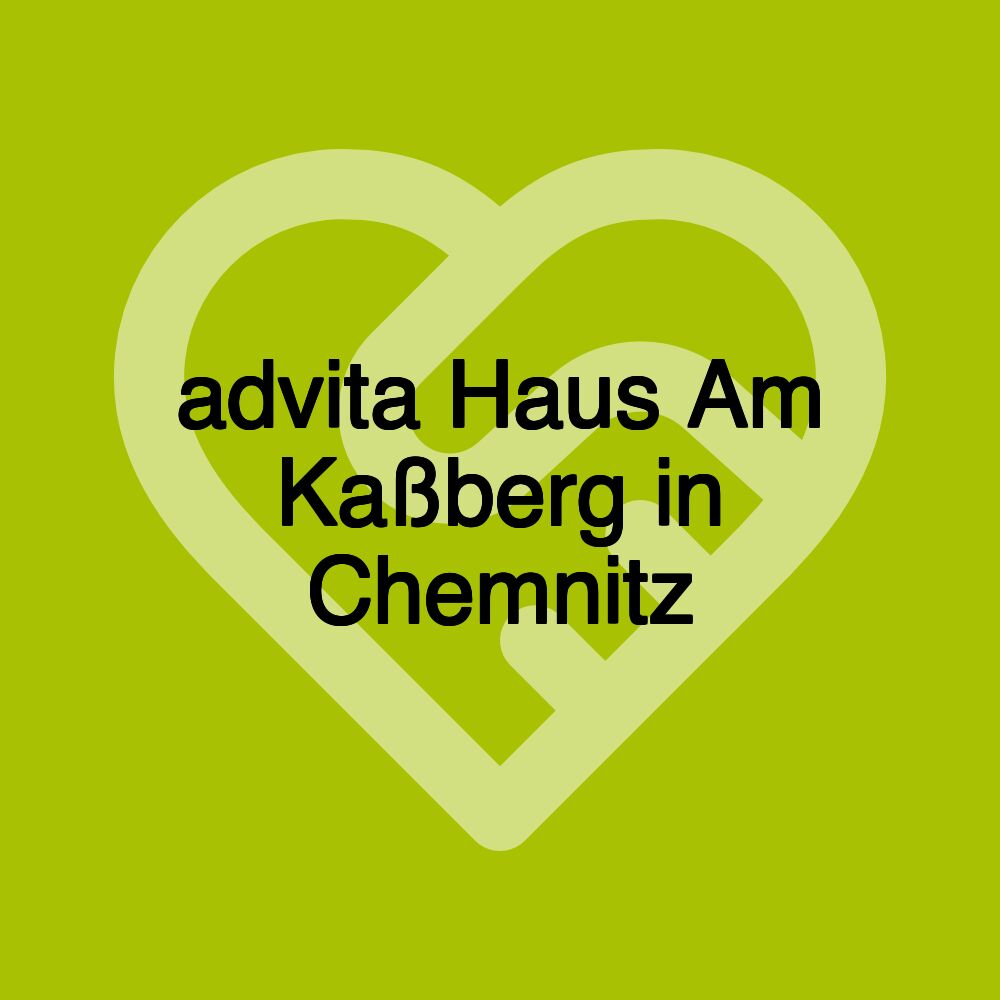 advita Haus Am Kaßberg in Chemnitz