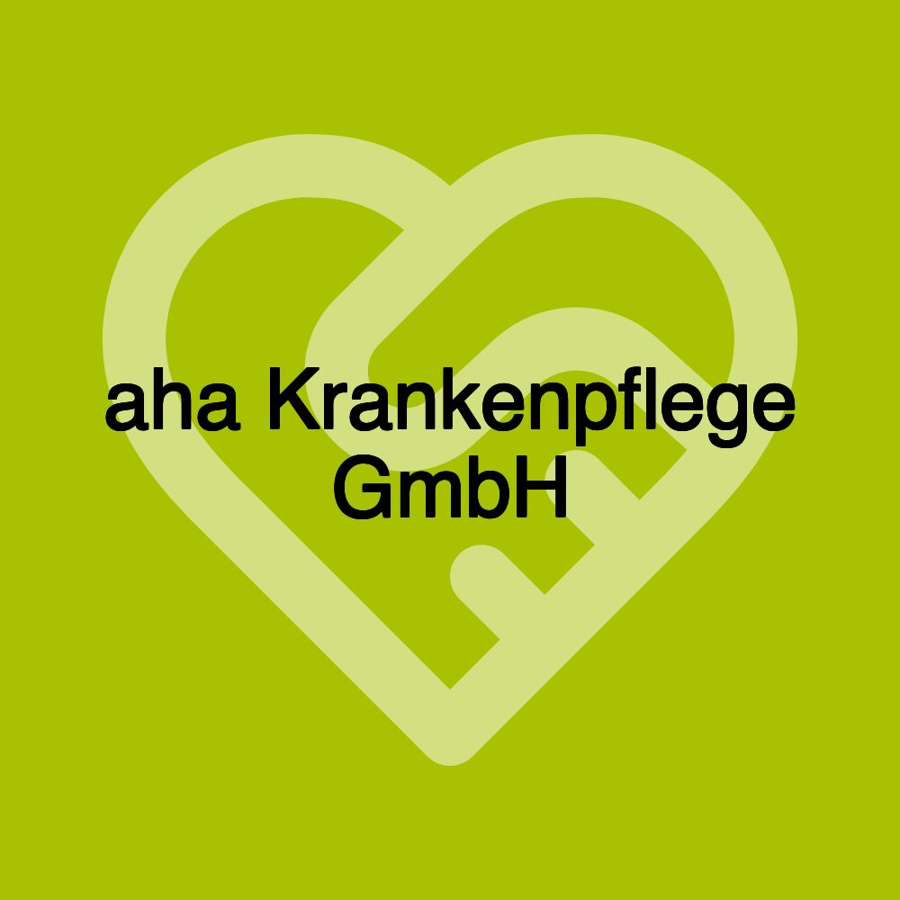 aha Krankenpflege GmbH