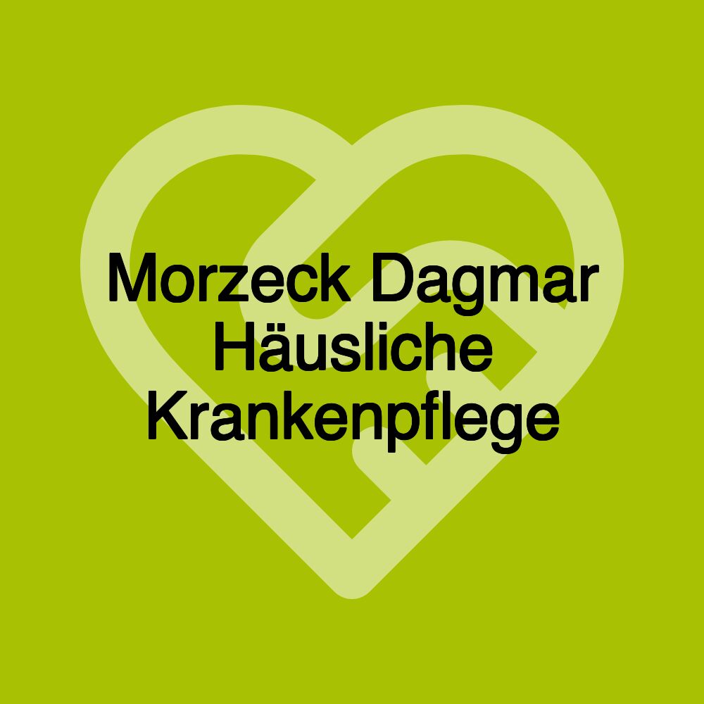 Morzeck Dagmar Häusliche Krankenpflege