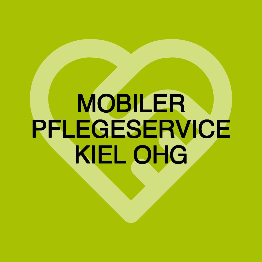 MOBILER PFLEGESERVICE KIEL OHG