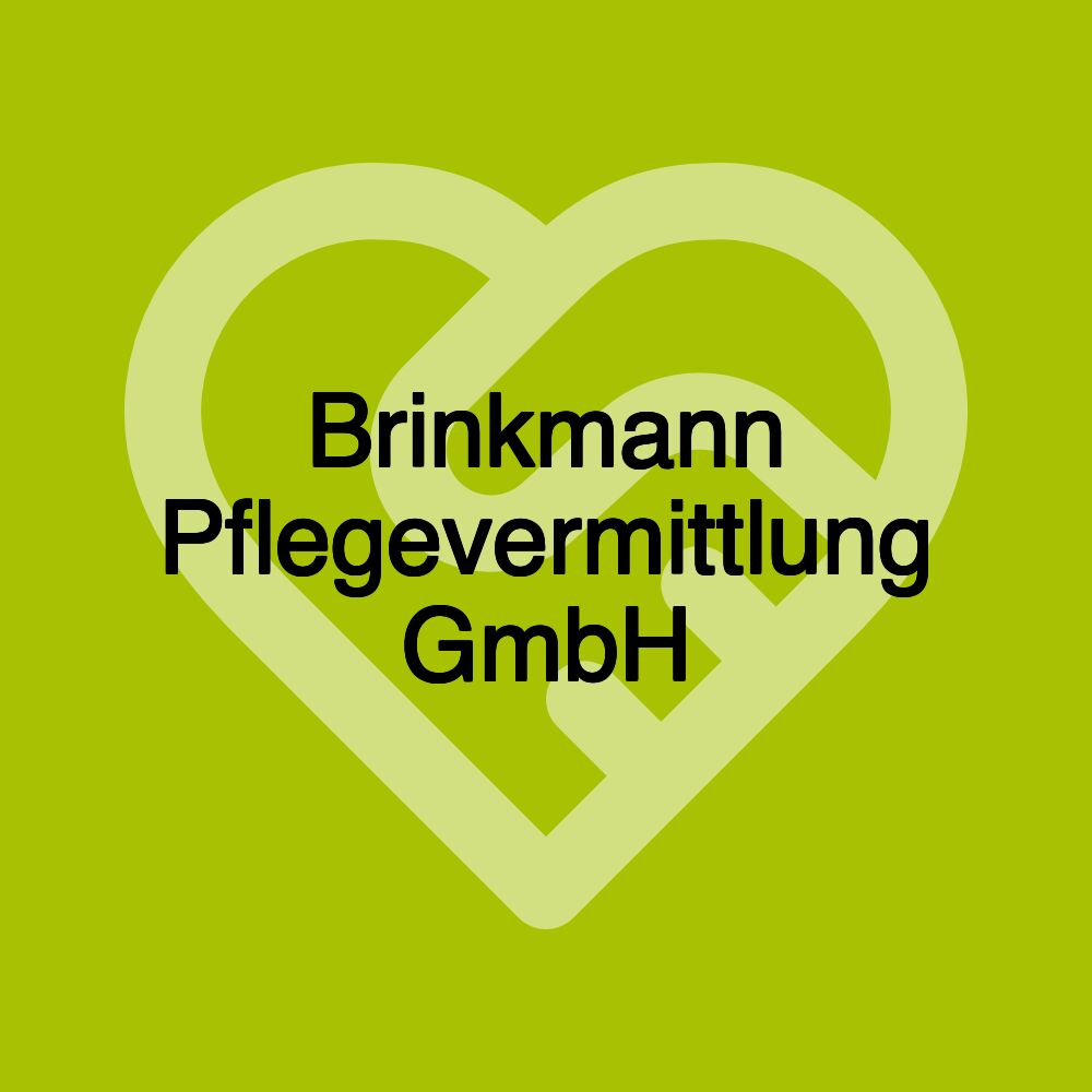 Brinkmann Pflegevermittlung GmbH