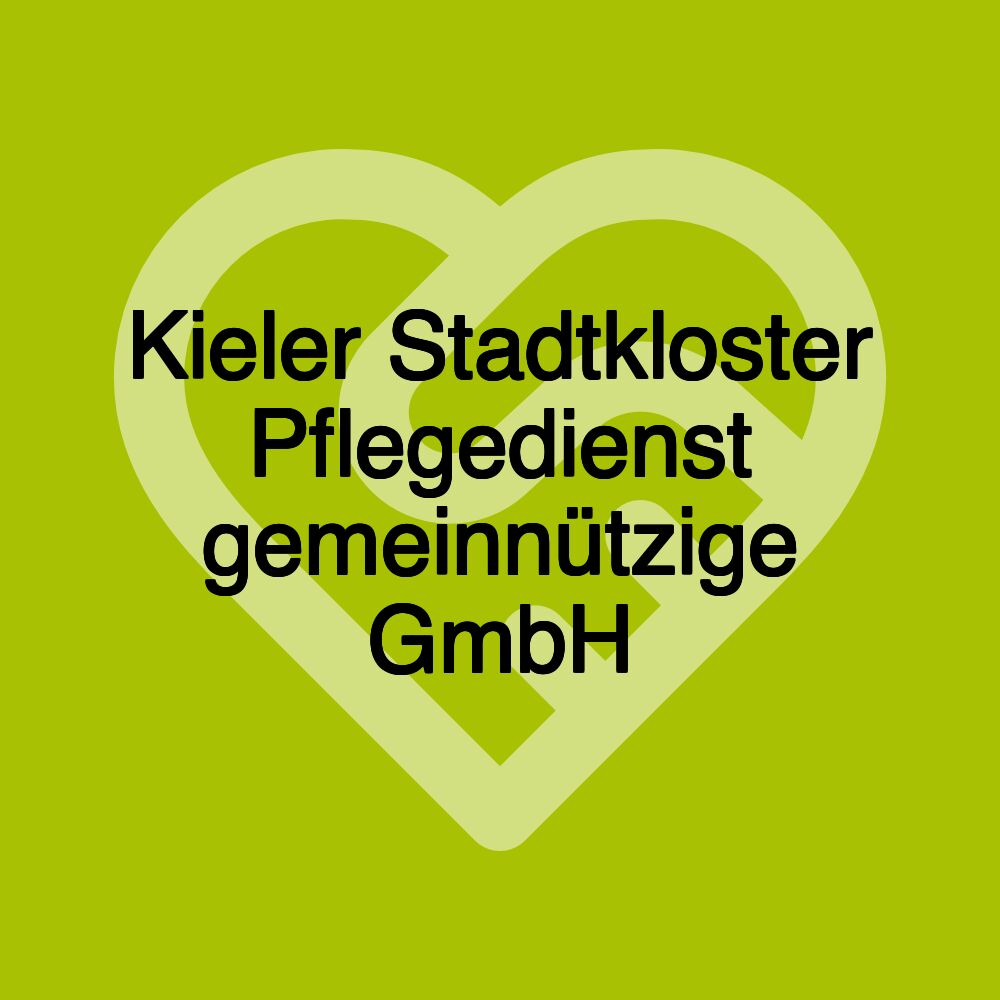 Kieler Stadtkloster Pflegedienst gemeinnützige GmbH