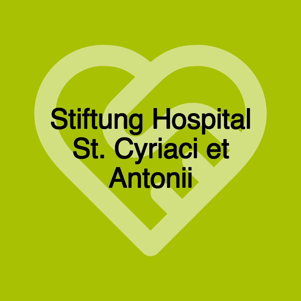 Stiftung Hospital St. Cyriaci et Antonii