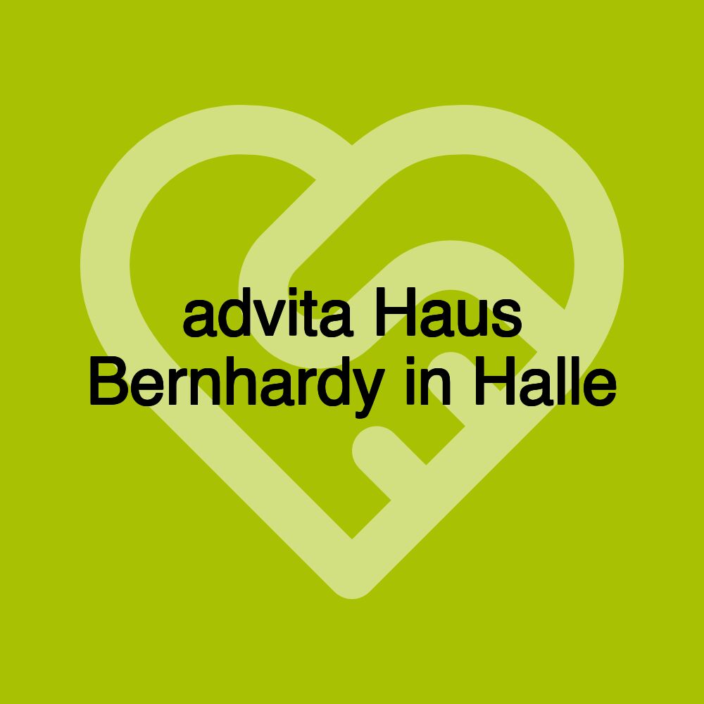 advita Haus Bernhardy in Halle