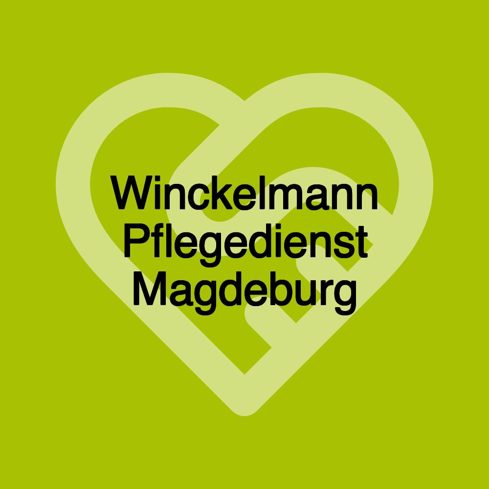 Winckelmann Pflegedienst Magdeburg