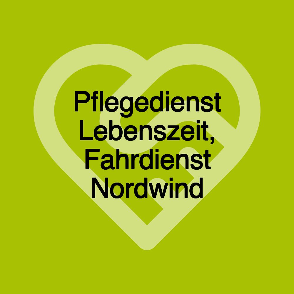 Pflegedienst Lebenszeit, Fahrdienst Nordwind