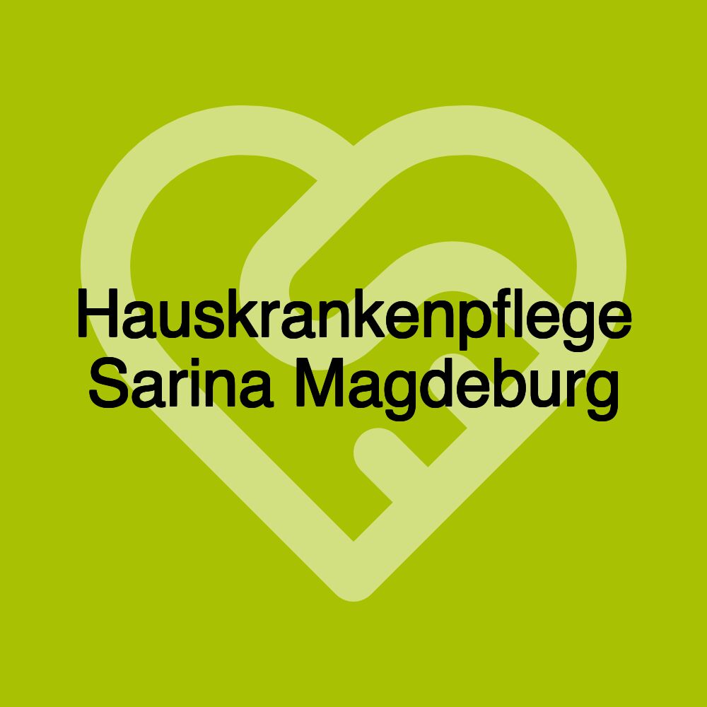 Hauskrankenpflege Sarina Magdeburg