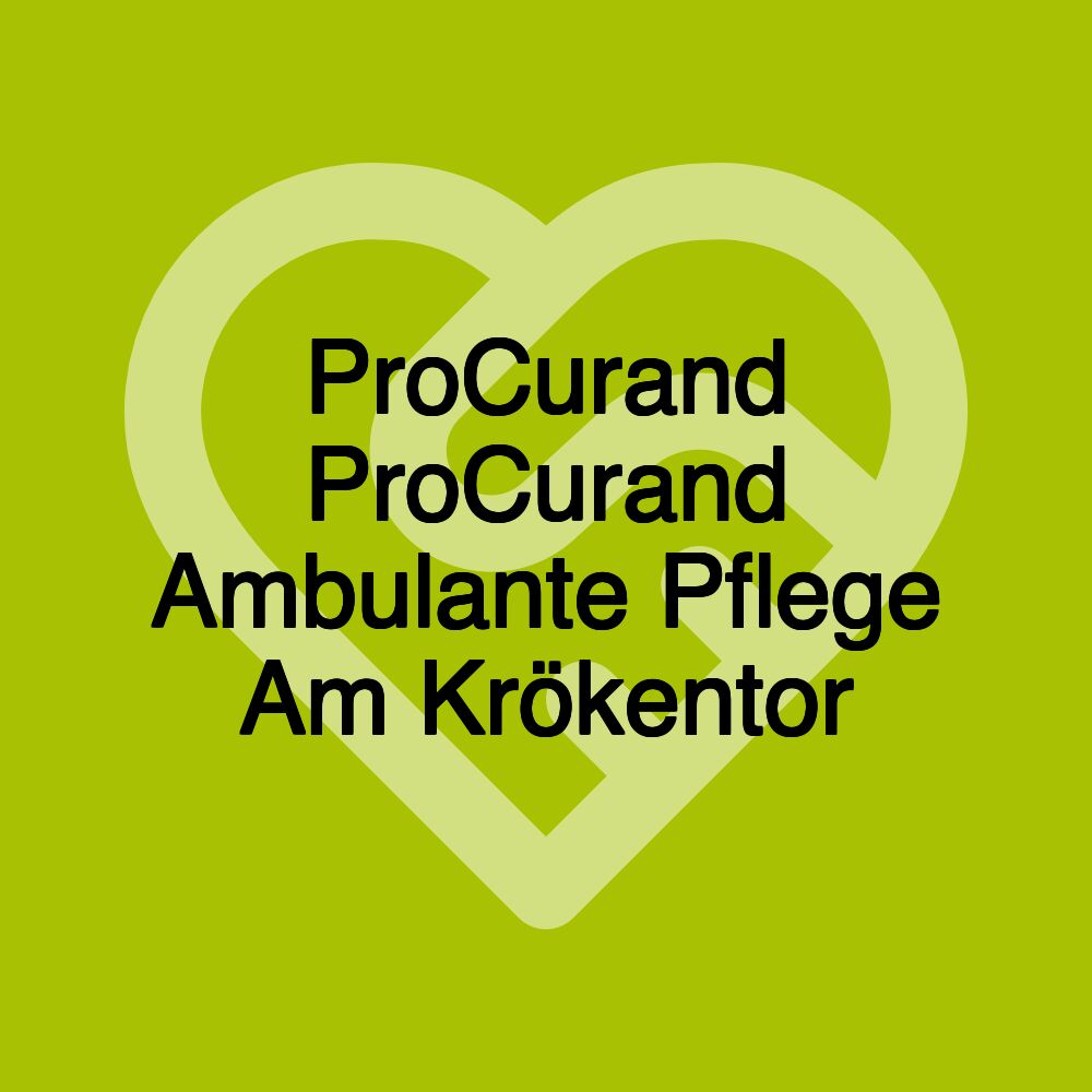 ProCurand ProCurand Ambulante Pflege Am Krökentor