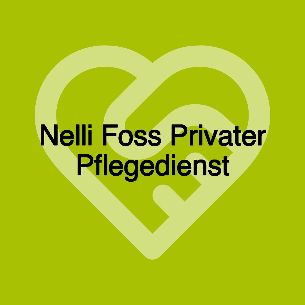 Nelli Foss Privater Pflegedienst