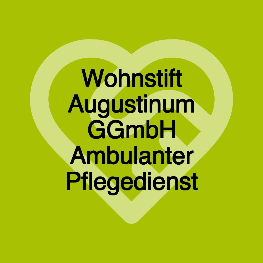 Wohnstift Augustinum GGmbH Ambulanter Pflegedienst