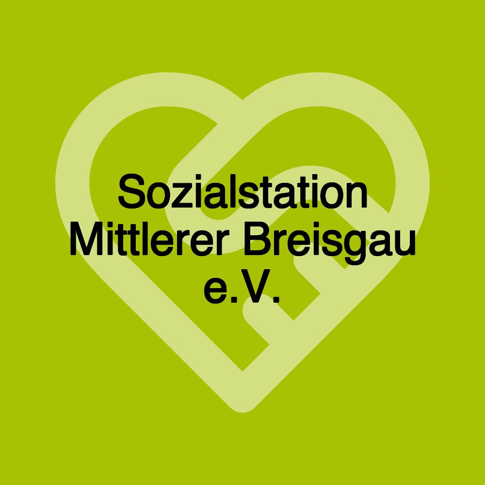 Sozialstation Mittlerer Breisgau e.V.