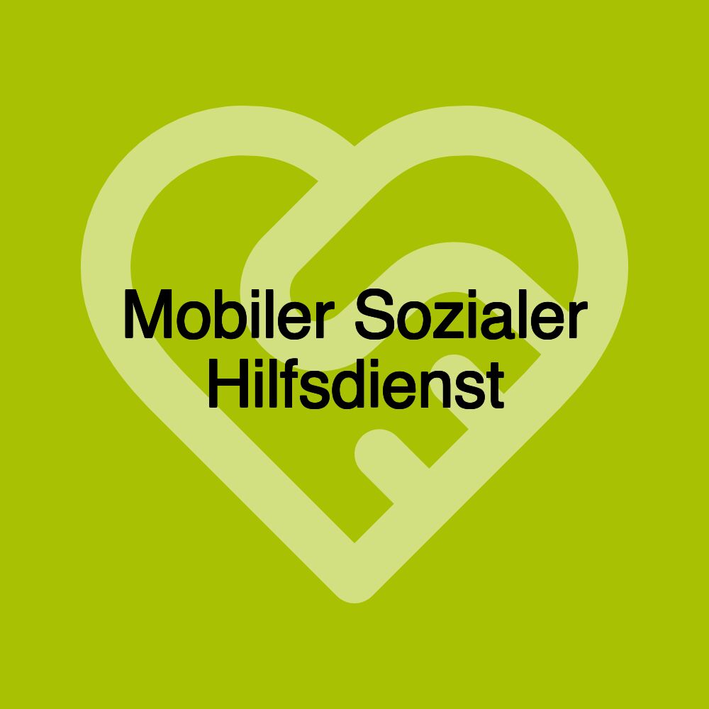 Mobiler Sozialer Hilfsdienst