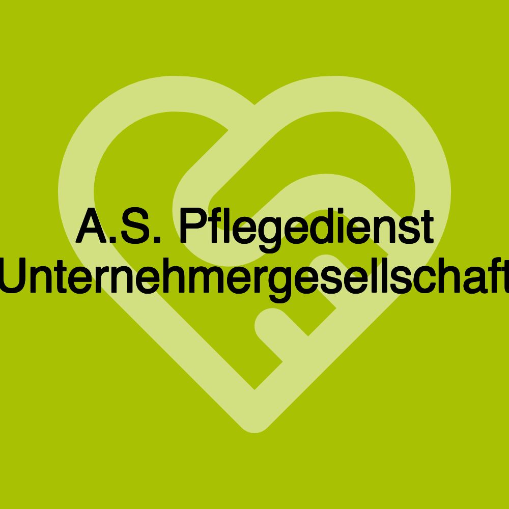 A.S. Pflegedienst Unternehmergesellschaft