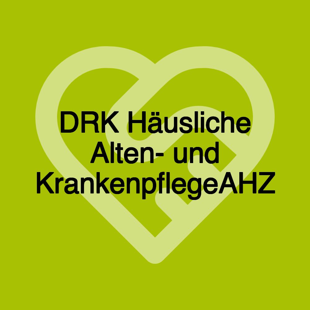 DRK Häusliche Alten- und KrankenpflegeAHZ