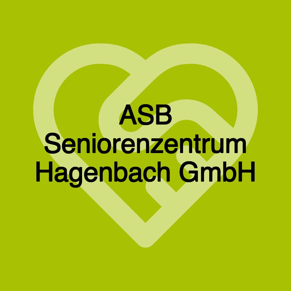 ASB Seniorenzentrum Hagenbach GmbH