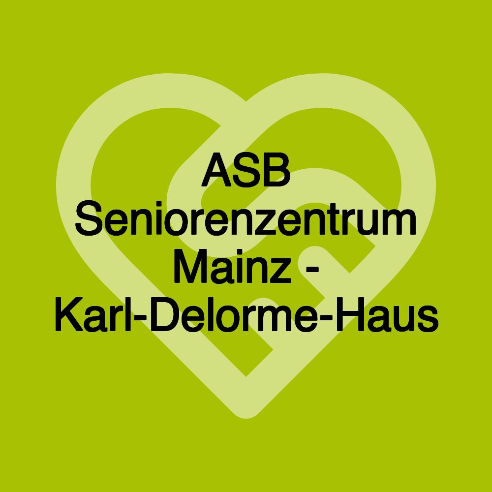 ASB Seniorenzentrum Mainz - Karl-Delorme-Haus