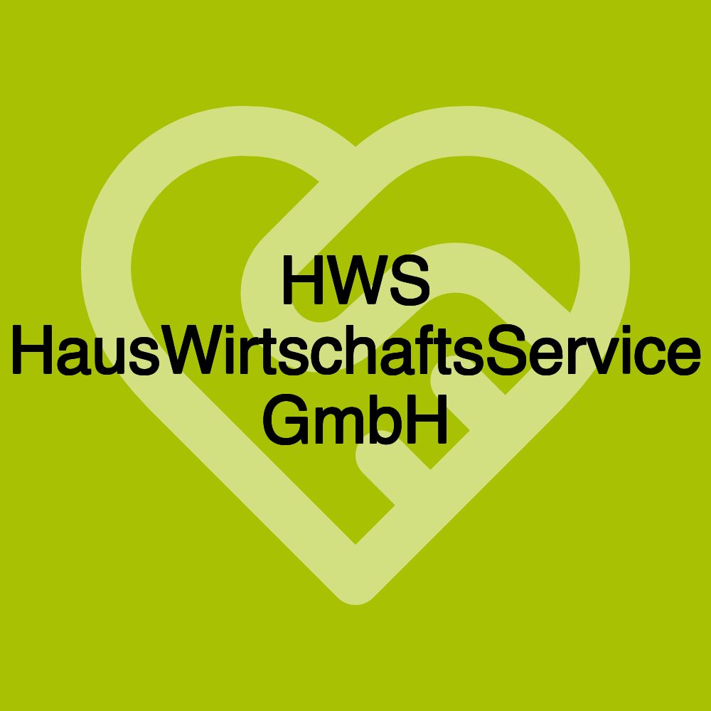 HWS HausWirtschaftsService GmbH