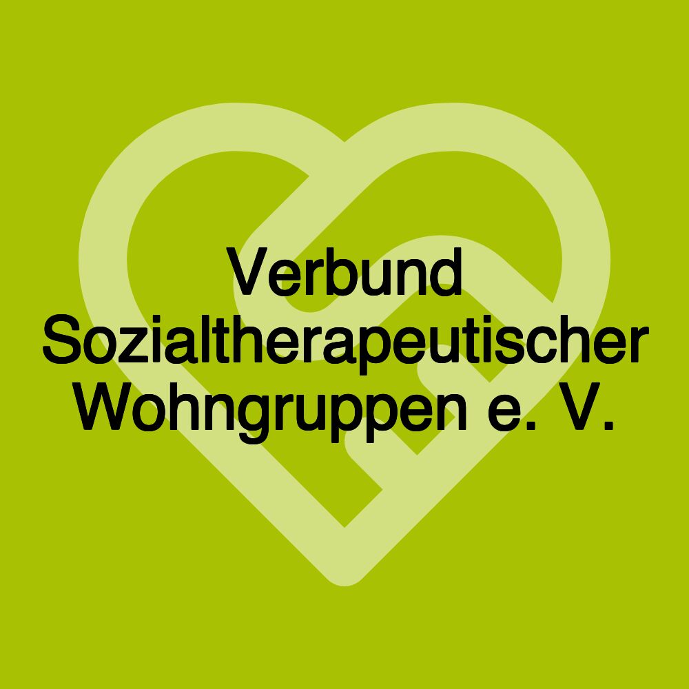 Verbund Sozialtherapeutischer Wohngruppen e. V.