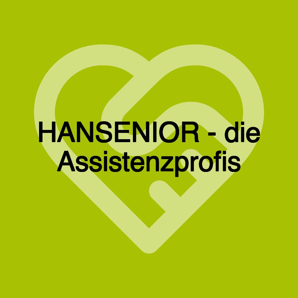 HANSENIOR - die Assistenzprofis