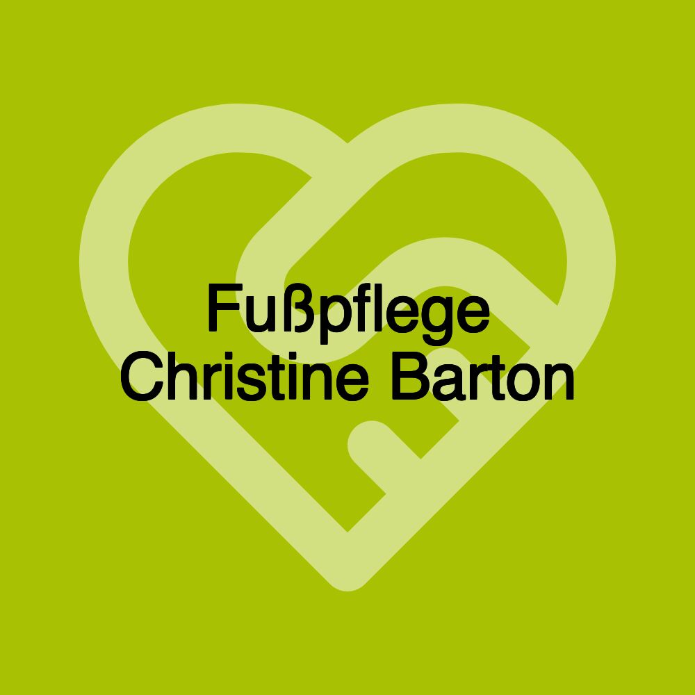 Fußpflege Christine Barton