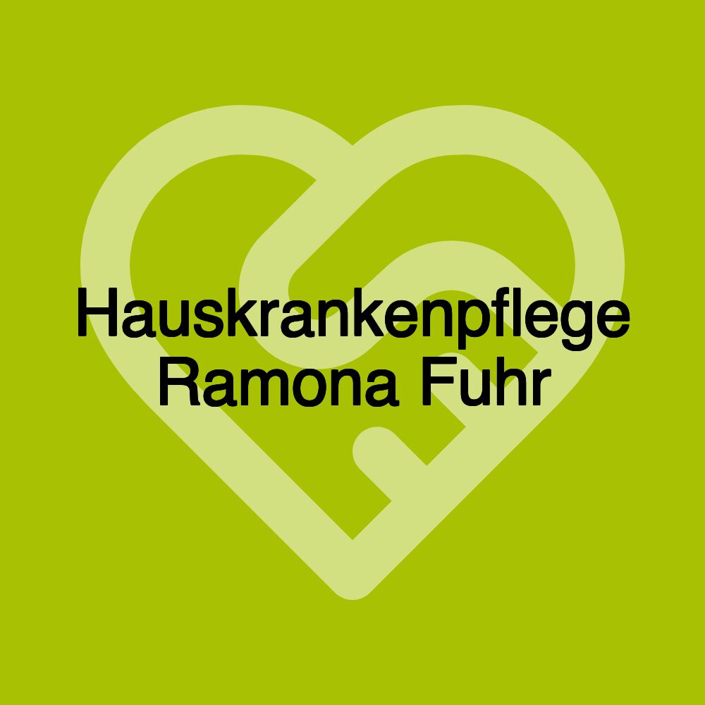 Hauskrankenpflege Ramona Fuhr