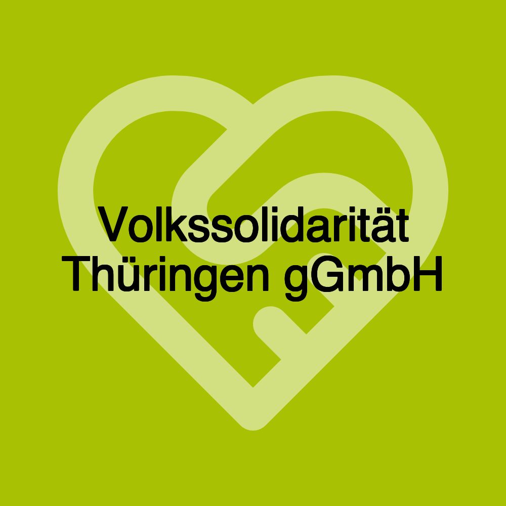 Volkssolidarität Thüringen gGmbH