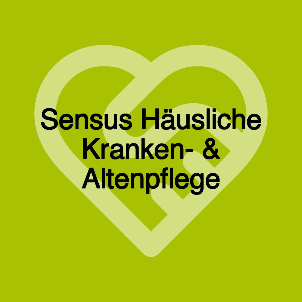 Sensus Häusliche Kranken- & Altenpflege