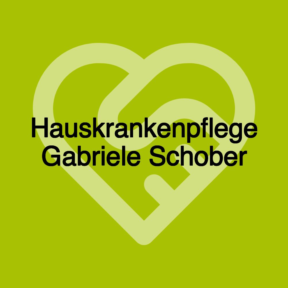 Hauskrankenpflege Gabriele Schober