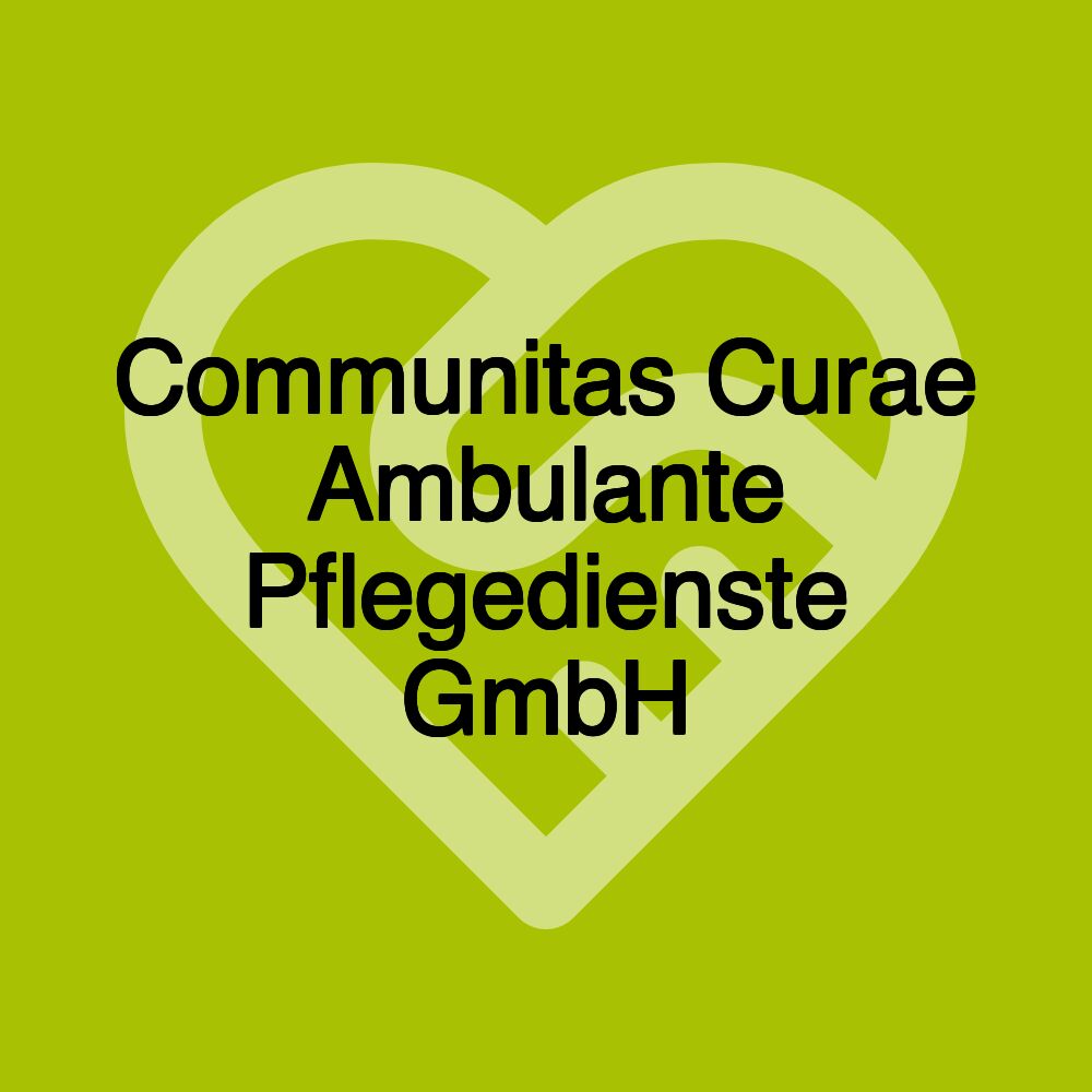 Communitas Curae Ambulante Pflegedienste GmbH