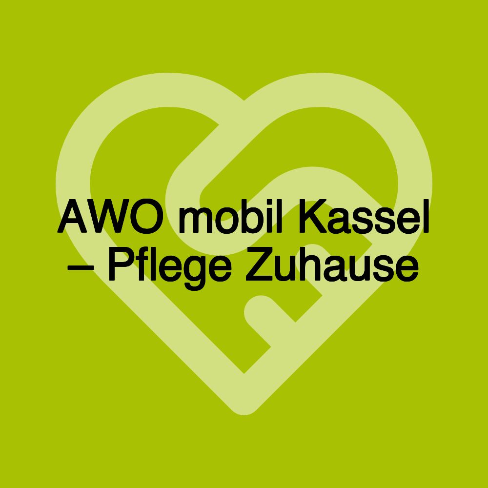 AWO mobil Kassel – Pflege Zuhause