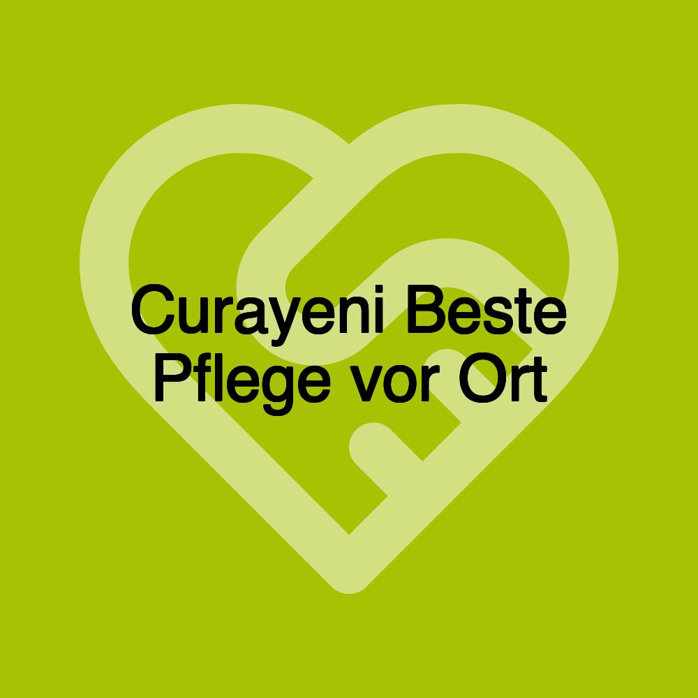 Curayeni Beste Pflege vor Ort