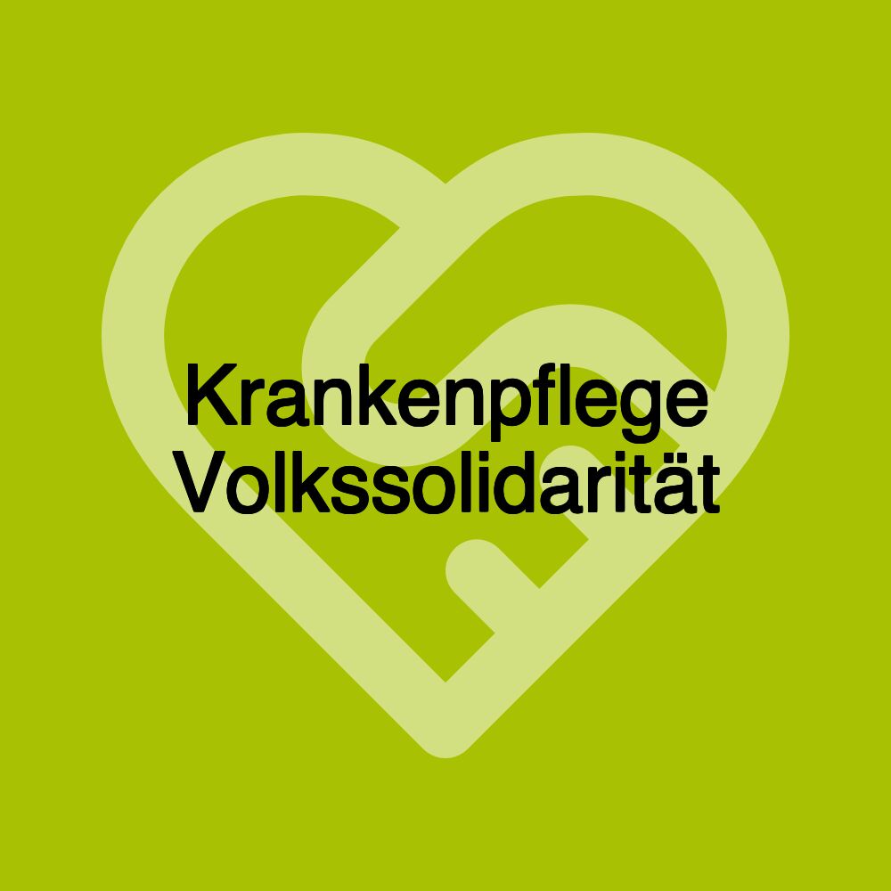 Krankenpflege Volkssolidarität