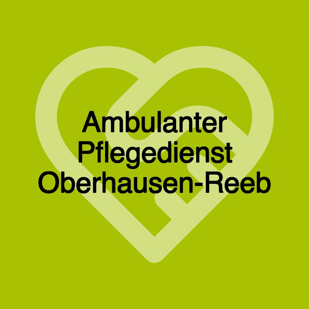 Ambulanter Pflegedienst Oberhausen-Reeb