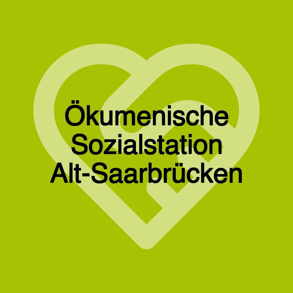 Ökumenische Sozialstation Alt-Saarbrücken