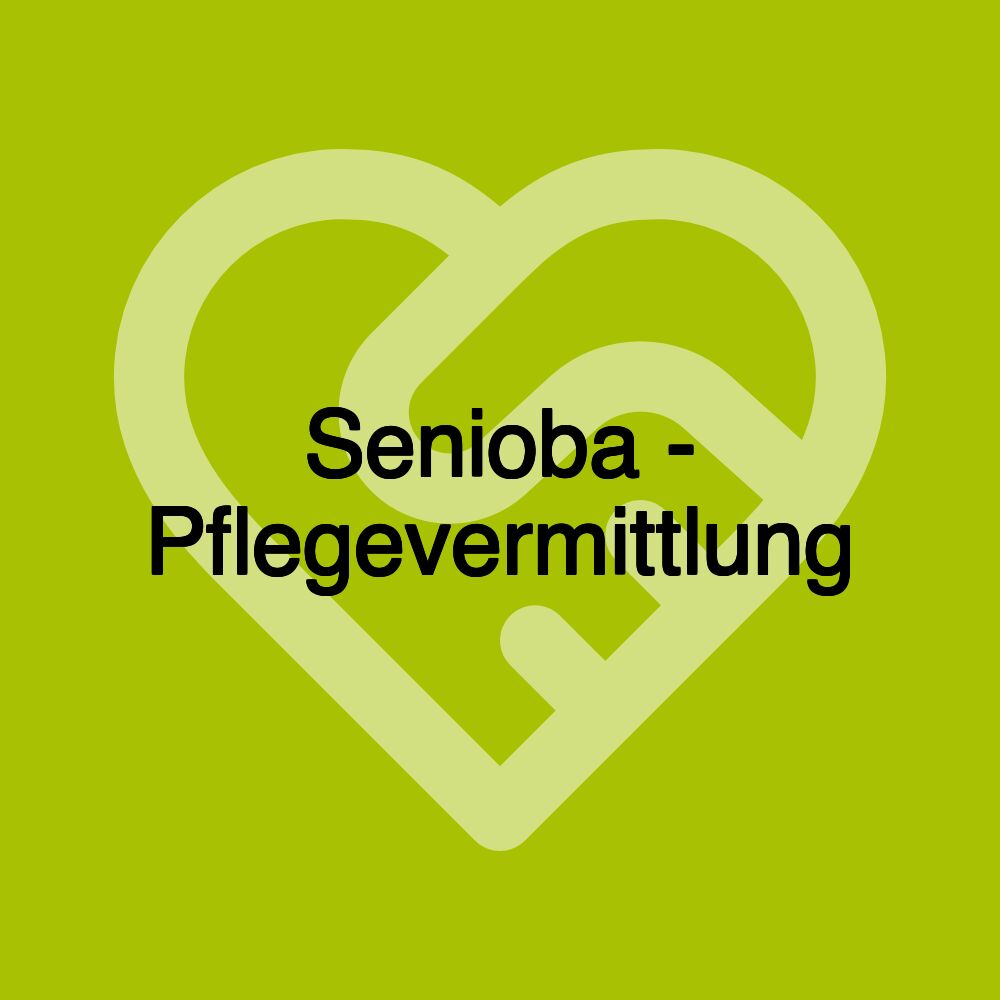 Senioba - Pflegevermittlung